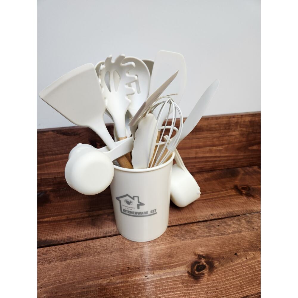 13 Piece Silicone Utensil Set for Kitchen : Heat Resistant